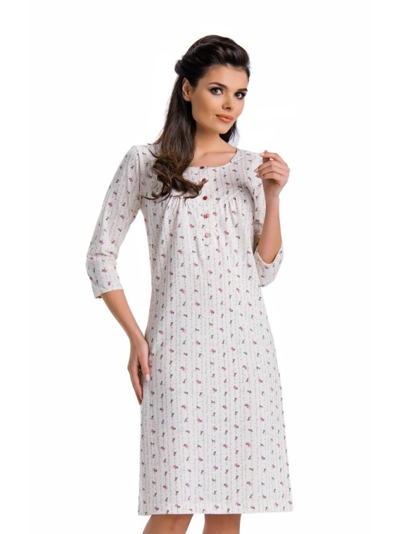 KOSZULA DAMSKA ZOSIA 3/4 R R.4XL-5XL KOSZULA DAMSKA ZOSIA 3/4 R R.4XL-5XL