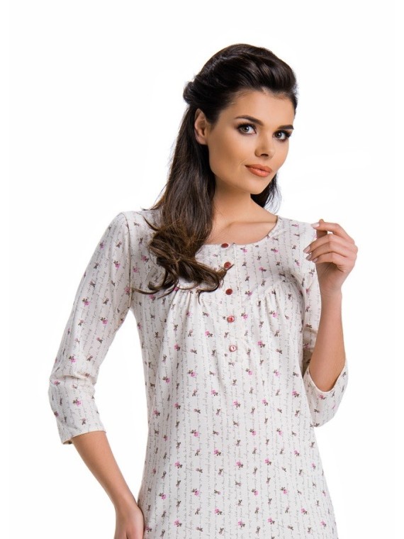 KOSZULA DAMSKA ZOSIA 3/4 R R.4XL-5XL KOSZULA DAMSKA ZOSIA 3/4 R R.4XL-5XL