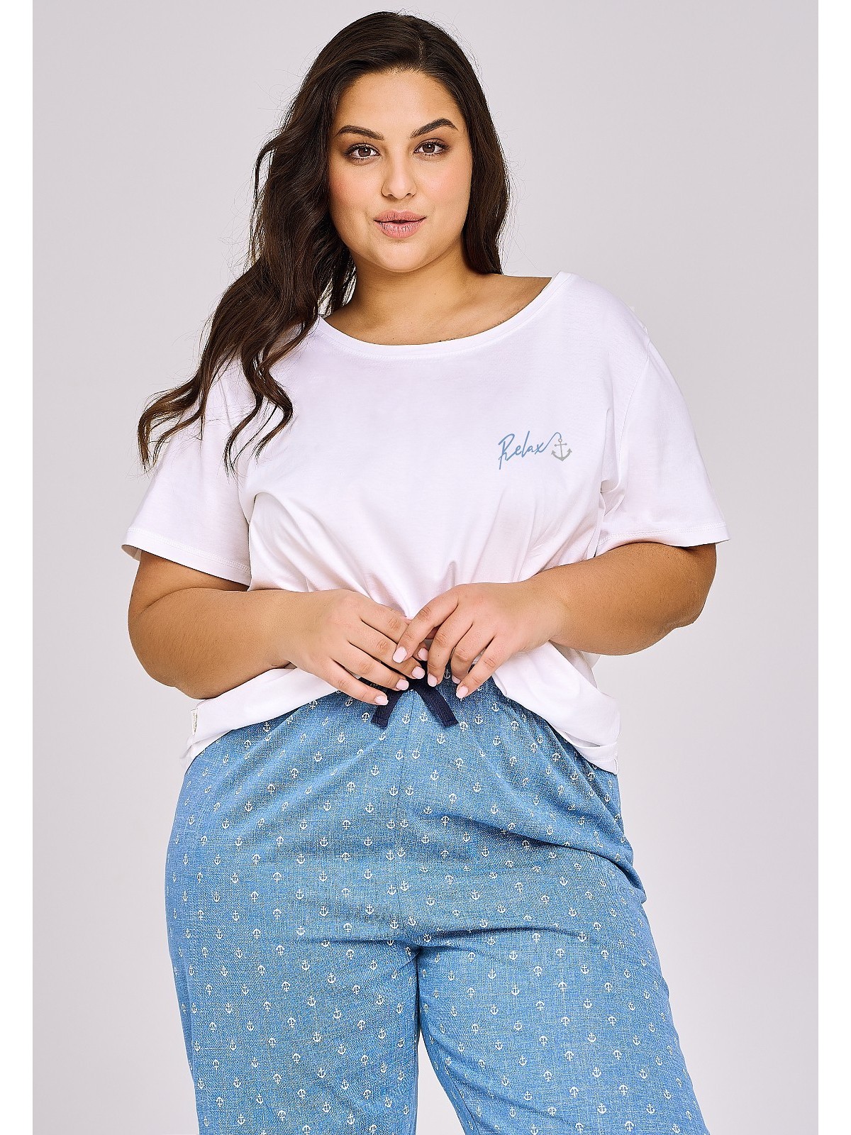 PIŻAMA LEONA 3162 KR R.2XL-3XL