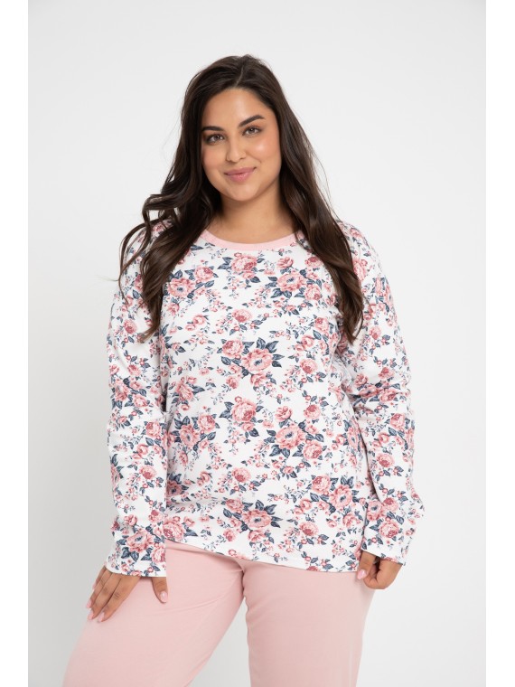 PIŻAMA GARDENIA 3021 DR R.2XL-3XL