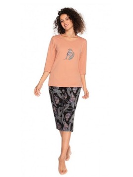 PIŻAMA DAMSKA L-1429PY 3/4 R