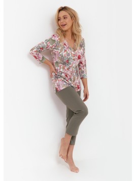 PIŻAMA DAMSKA 256 3/4 R R.2XL