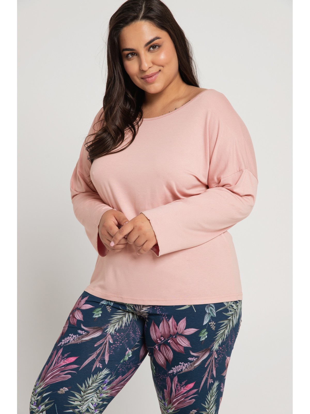 PIŻAMA WISKOZA VIVIAN 3013 3/4 R R.2XL-3XL