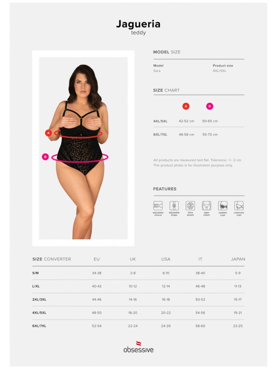 BODY JAGUERIA R.4XL-7XL BODY JAGUERIA R.4XL-7XL