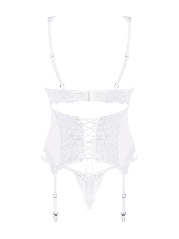 GORSET I STRINGI AMOR BLANCO