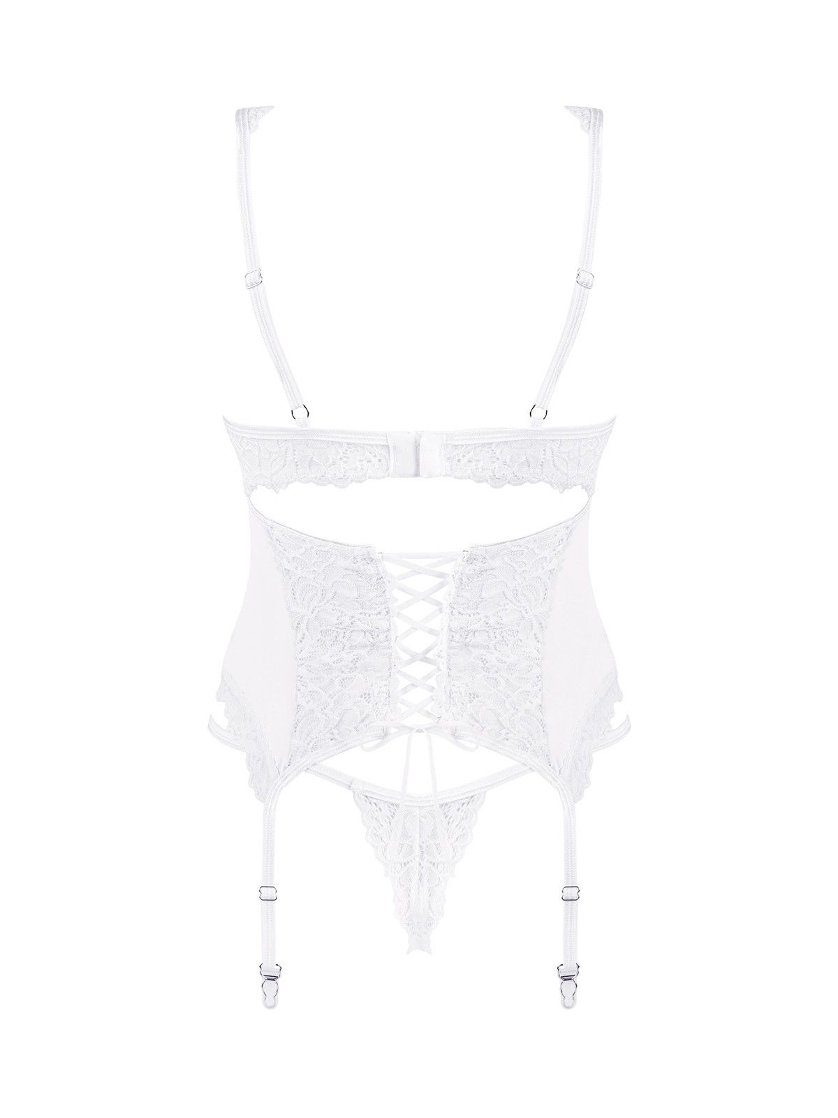 GORSET I STRINGI AMOR BLANCO