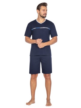 PIŻAMA MĘSKA 454A KR