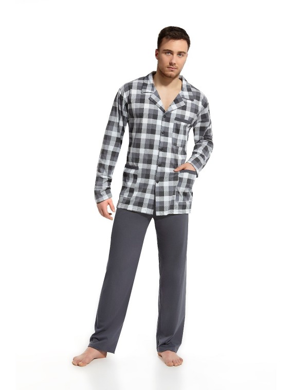 PIŻAMA MĘSKA 114 DR R.3XL-5XL PIŻAMA MĘSKA 114 DR R.3XL-5XL