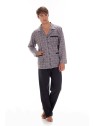 PIŻAMA MĘSKA 114 DR R.3XL-5XL PIŻAMA MĘSKA 114 DR R.3XL-5XL
