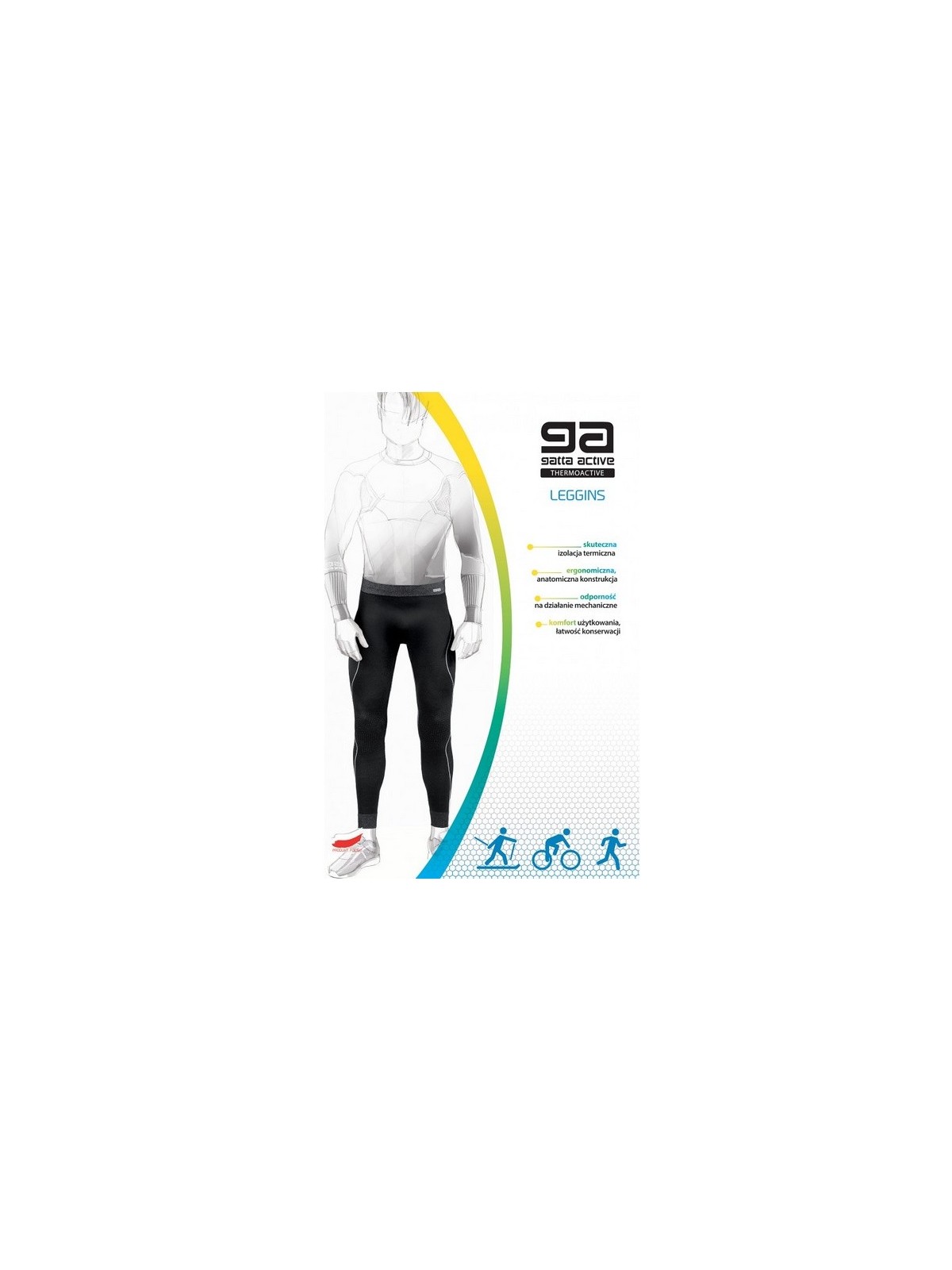 LEGGINGS THERMOACTIVE BASIC BLANC