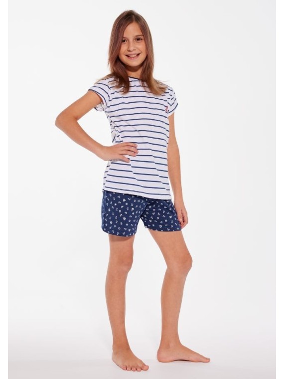 PIŻAMA GIRL KIDS 245/103 MARINE KR