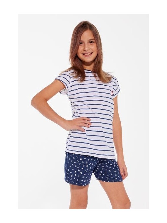 PIŻAMA GIRL KIDS 245/103 MARINE KR