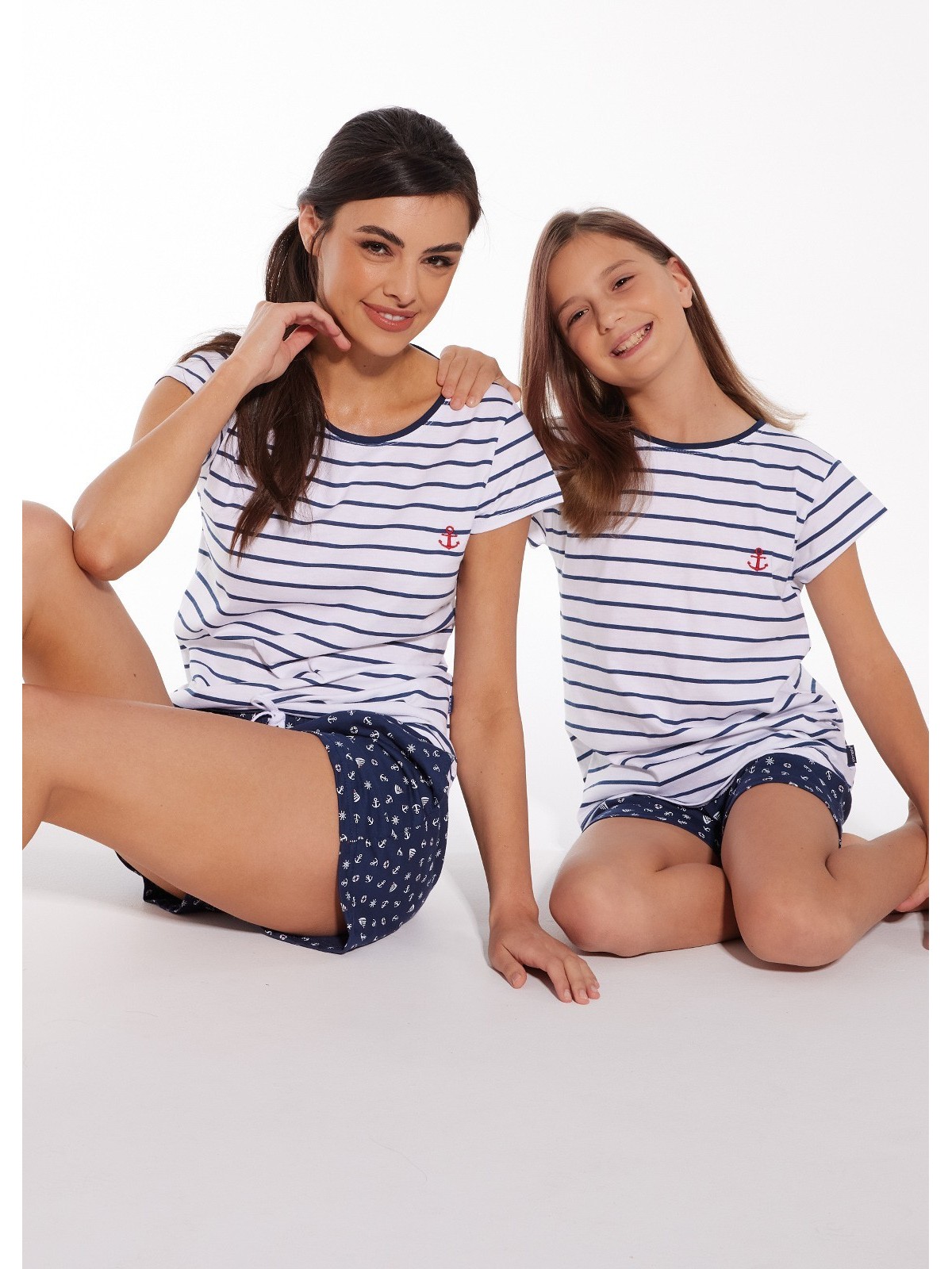 PIŻAMA GIRL KIDS 245/103 MARINE KR