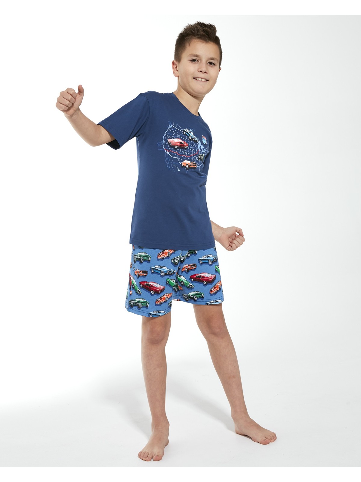 PIŻAMA BOY KIDS 789/103 ROUTE 66 KR