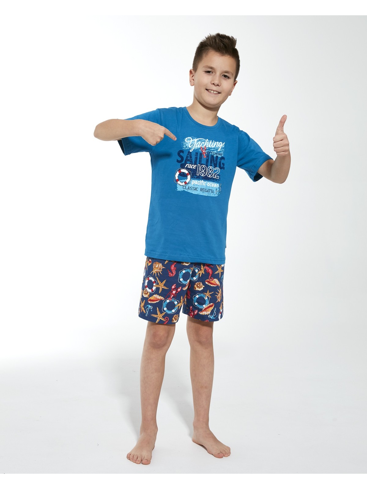 PIŻAMA BOY YOUNG 790/104 SAILING KR