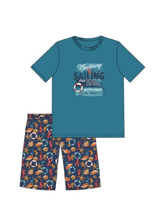 PIŻAMA BOY YOUNG 790/104 SAILING KR
