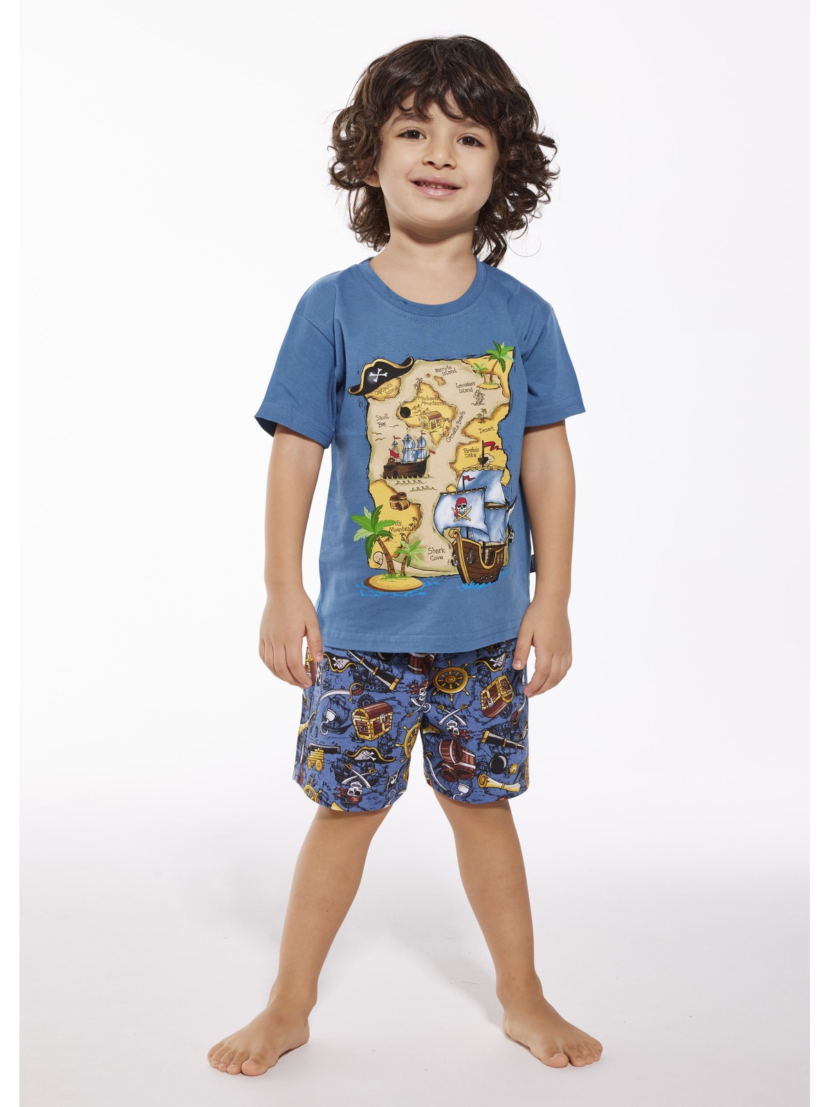 PIŻAMA BOY KIDS 789/112 PIRATES KR