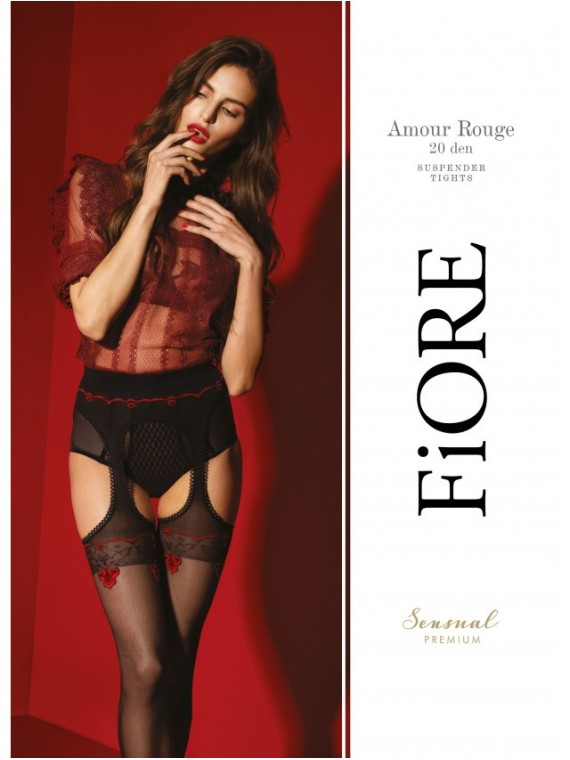 RAJSTOPY AMOUR ROUGE 20 DEN