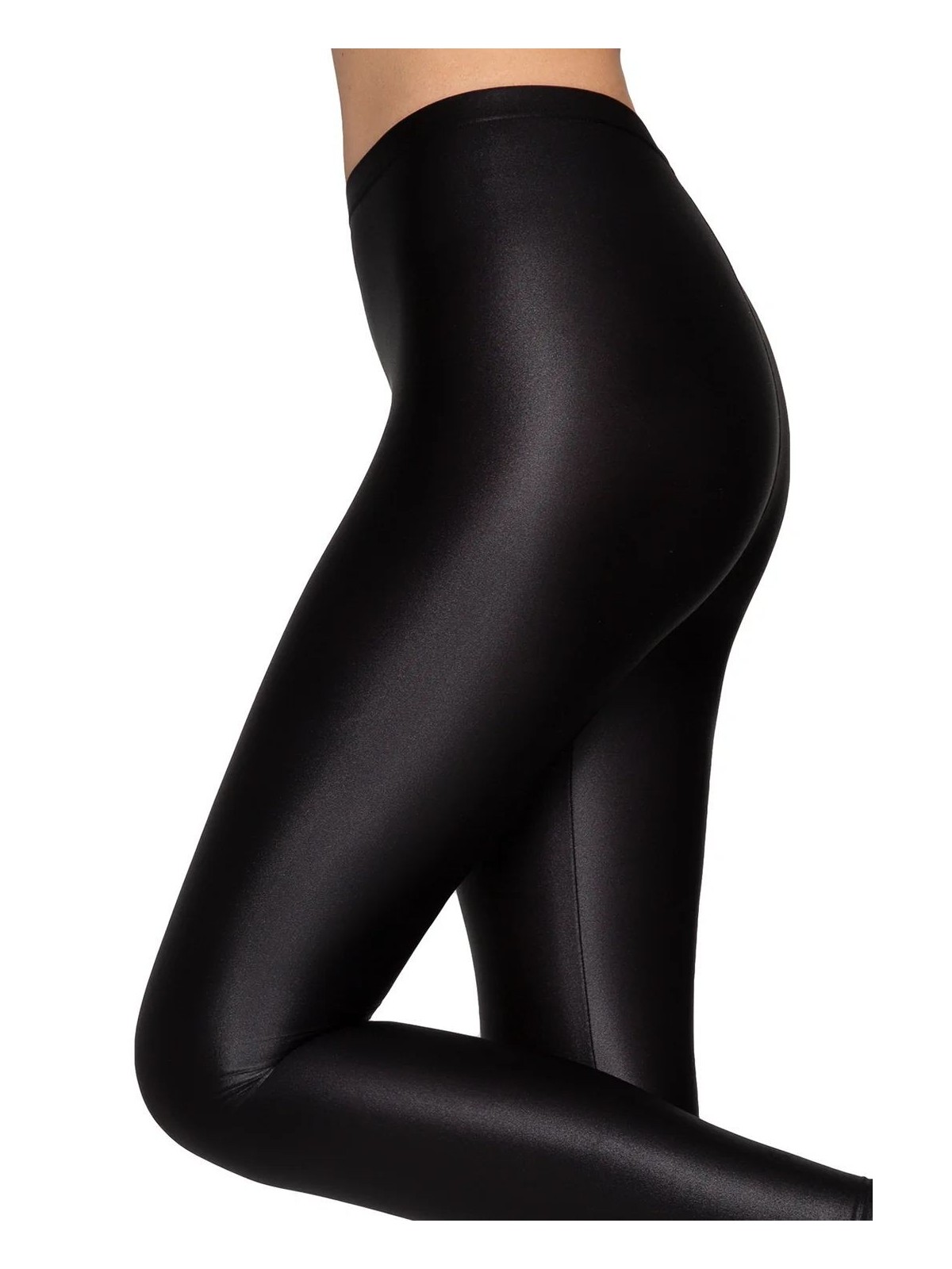 LEGGINGS BLACK BRILLANT R.3XL-4XL