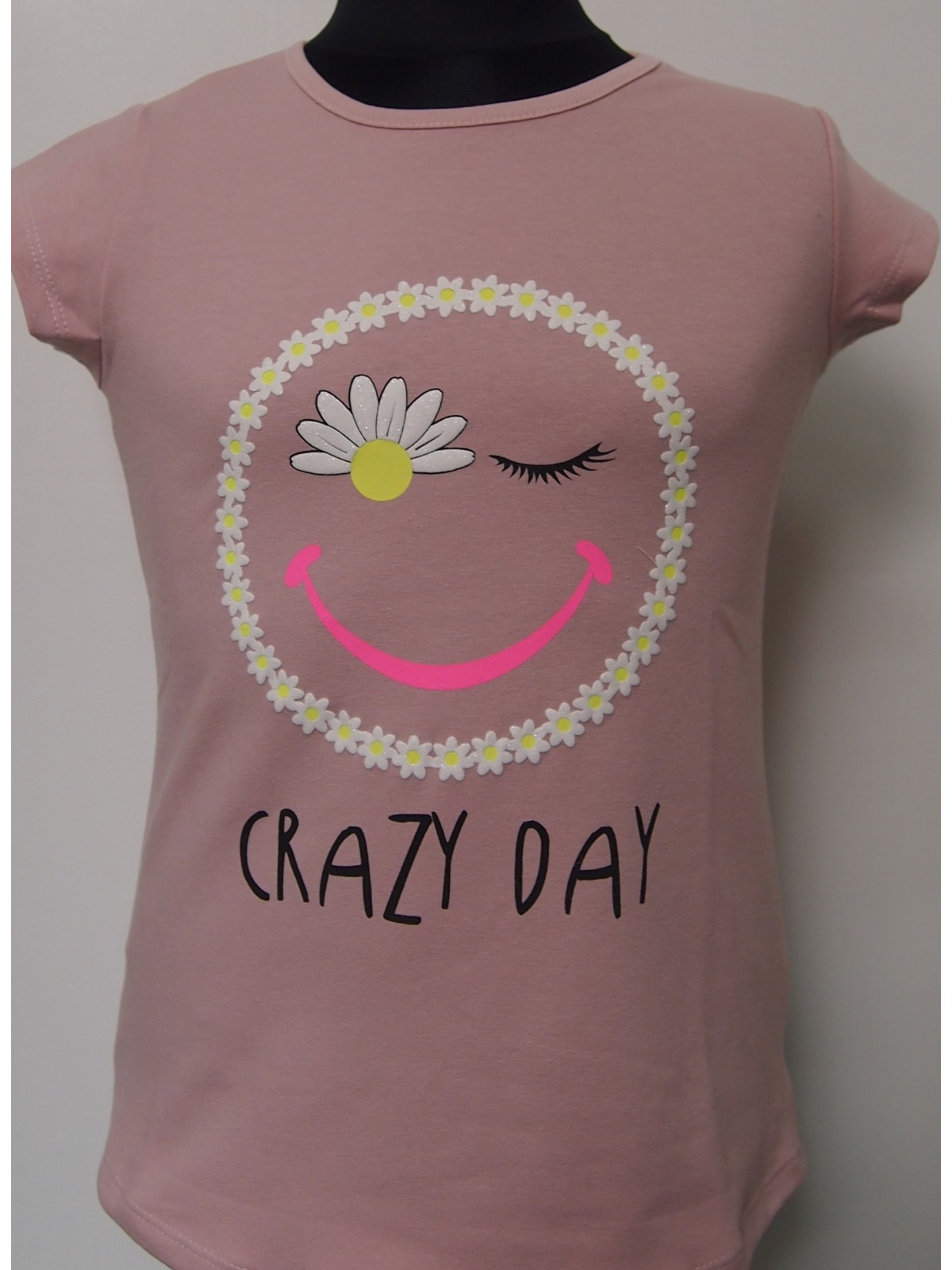 BLUZKA DZIEWCZĘCA CRAZY DAY KR R.170