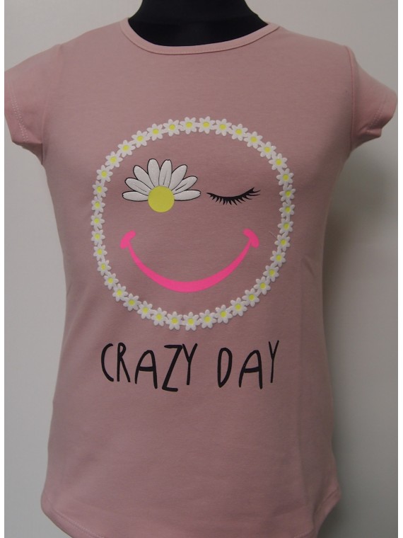 BLUZKA DZIEWCZĘCA CRAZY DAY KR R.158-164