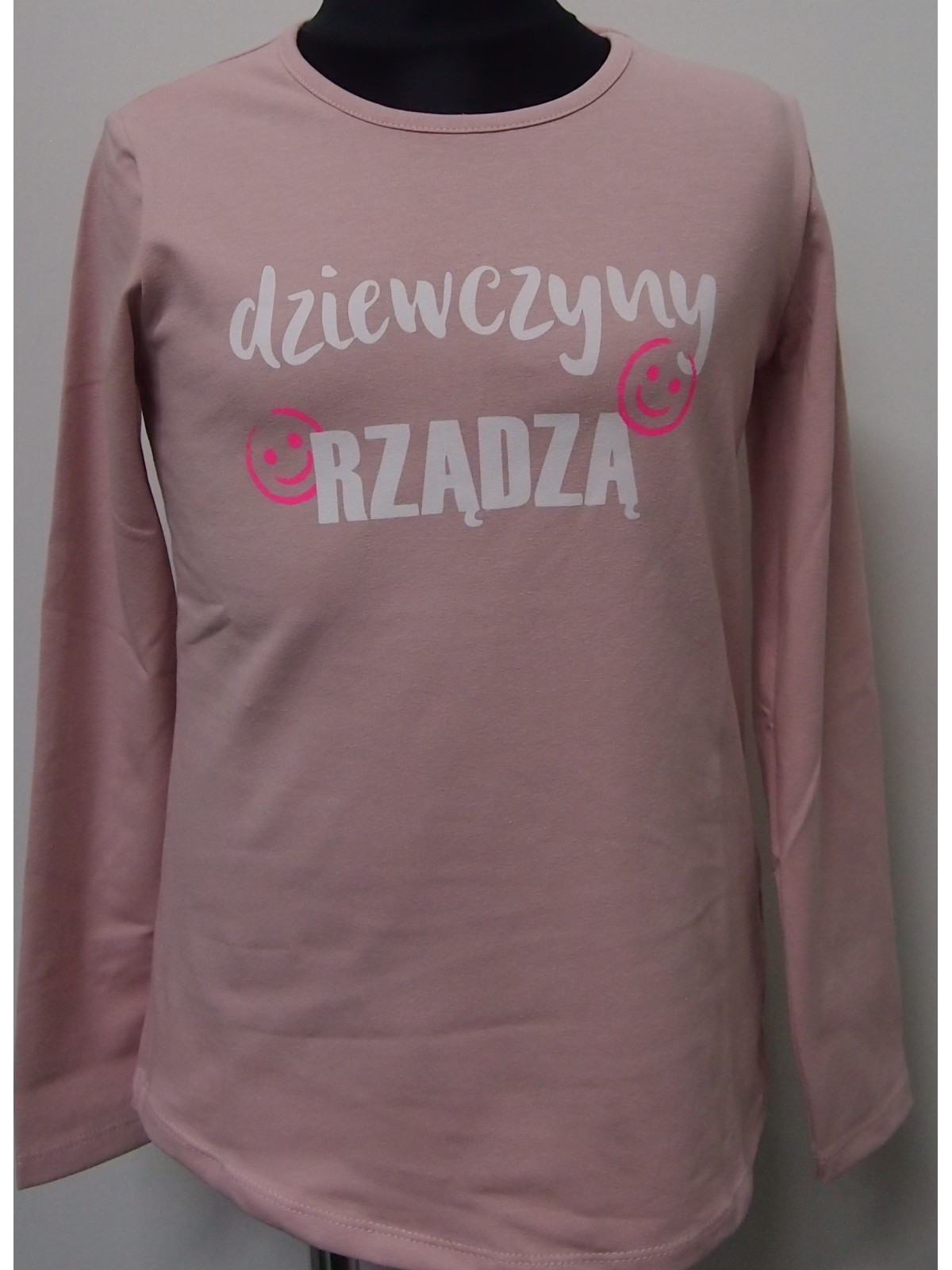 BLUZKA DZIEWCZYNY RZĄDZĄ DR R.158-164 SALE