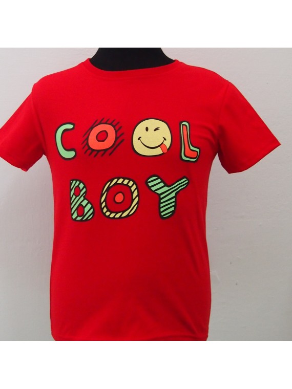 BLUZKA CHŁOPIĘCA COOL BOY KR R.110-122