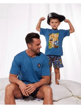 PIŻAMA MĘSKA 326/156 PIRATES 2 KR