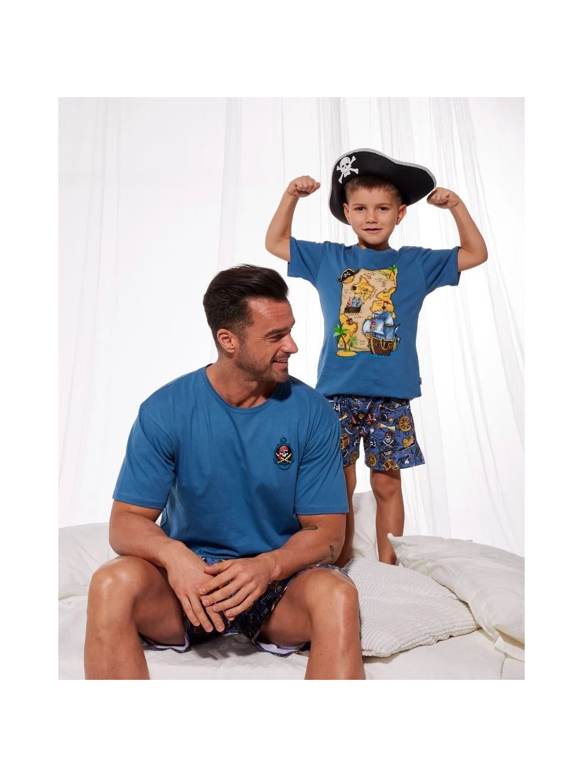 PIŻAMA BOY KIDS 789/112 PIRATES KR