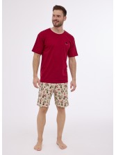 PIŻAMA MĘSKA 326/275 SHERLOCK R.3XL-5XL