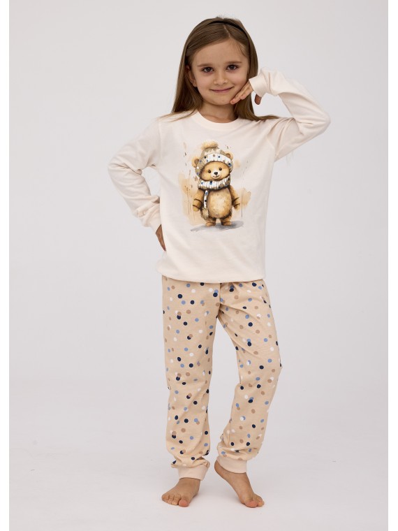 PIŻAMA GIRL YOUNG 592/180 SWEET BEAR