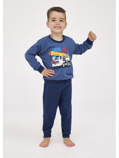 PIŻAMA BOY KIDS 478/162 WORK ZONE DR