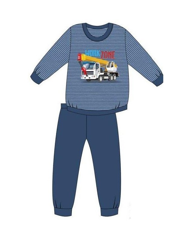 PIŻAMA BOY KIDS 478/162 WORK ZONE DR