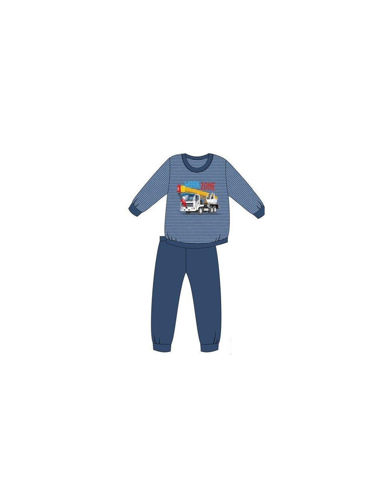 PIŻAMA BOY KIDS 478/162 WORK ZONE DR