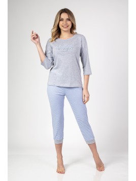 PIŻAMA DAMSKA 681 A 3/4 R