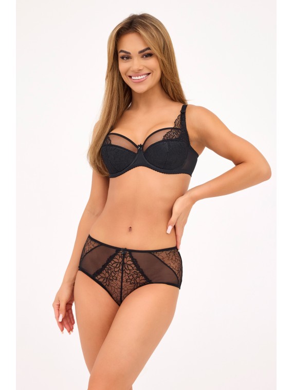 BIUSTONOSZ SEMI-SOFT MAJA BS 1300 CZARNY