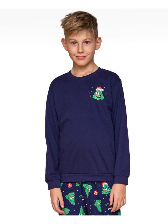 PIŻAMA BOY YOUNG 966/167 CHRISTMAS TREE DR