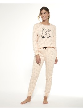 PIŻAMA DAMSKA 720/303 RABBITS DR