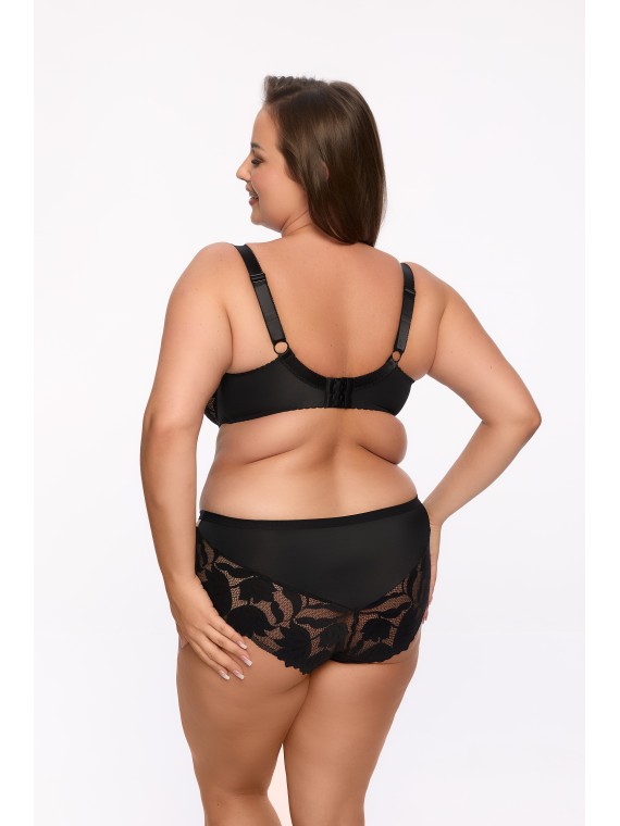 BIUSTONOSZ SEMI-SOFT KETO BS 1134 MAXI CZARNY BIUSTONOSZ SEMI-SOFT KETO BS 1134 MAXI CZARNY