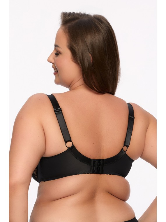 BIUSTONOSZ SEMI-SOFT KETO BS 1134 MAXI CZARNY BIUSTONOSZ SEMI-SOFT KETO BS 1134 MAXI CZARNY