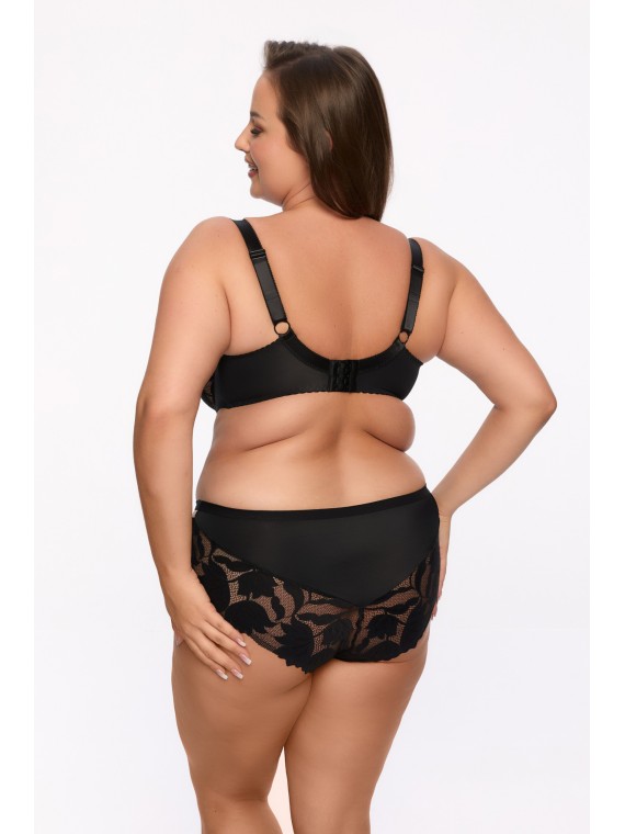 BIUSTONOSZ SEMI-SOFT KETO BS 1134 MAXI CZARNY BIUSTONOSZ SEMI-SOFT KETO BS 1134 MAXI CZARNY