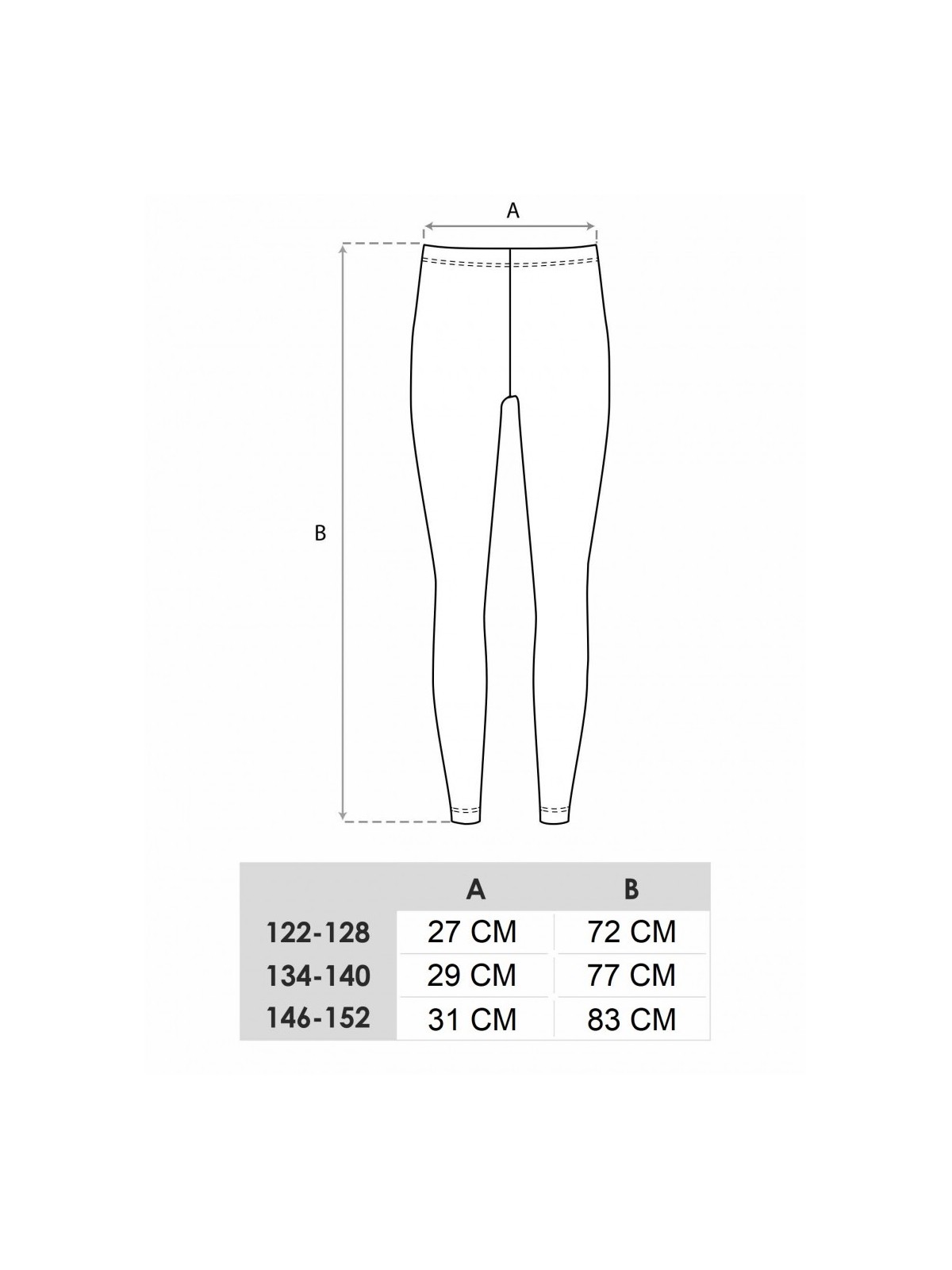 LEGGINSY DZIEWCZĘCE ULD-0015