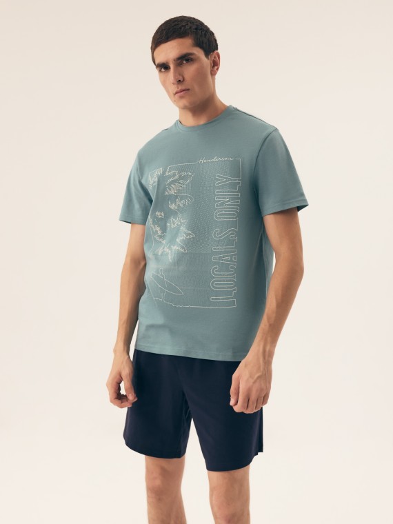 PIŻAMA MĘSKA SURF 42598 KR PIŻAMA MĘSKA SURF 42598 KR