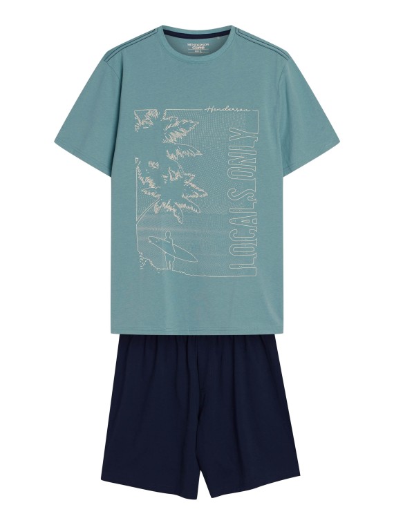 PIŻAMA MĘSKA SURF 42598 KR PIŻAMA MĘSKA SURF 42598 KR