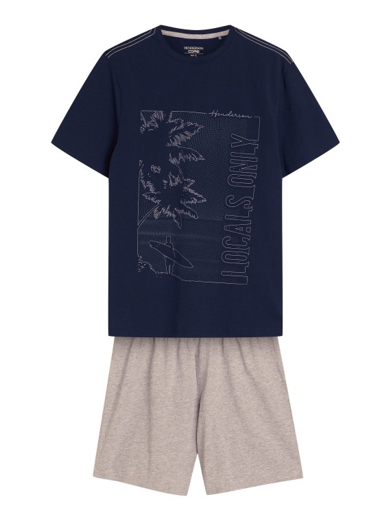 PIŻAMA MĘSKA SURF 42598 KR PIŻAMA MĘSKA SURF 42598 KR