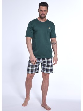 PIŻAMA MĘSKA 326/182 NATURE 2 KR R.3XL-5XL