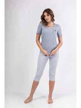 PIŻAMA DAMSKA 687 KR R.2XL-4XL