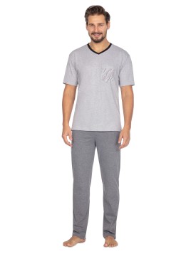 PIŻAMA MĘSKA 456 KR R.2XL-3XL