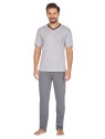 PIŻAMA MĘSKA 456 KR R.2XL-3XL