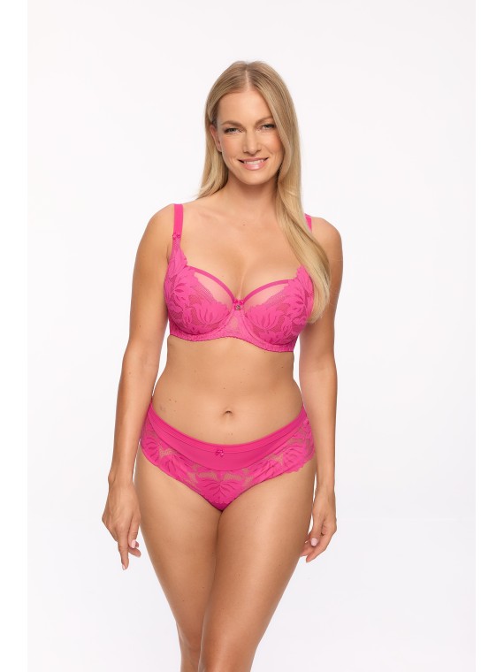 BIUSTONOSZ SEMI-SOFT KETO BS 1134 FUKSJA